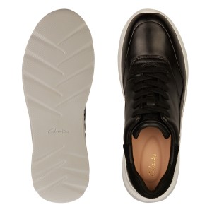 Clarks - Sprint Lite Lace Black Leather Clarks - Sprint Lite Lace Black Leather